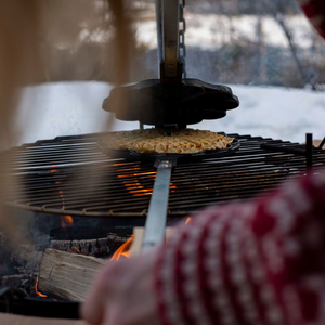 Espegard vöfflujárn fyrir bálpönnur og grill