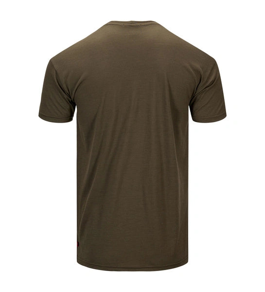 Aclima LightWool140 classic - þunnur stutterma ullarbolur, herrasnið, fleiri litir og áprentun