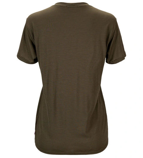 Aclima LightWool140 classic - þunnur stutterma ullarbolur, dömusnið, fleiri litir og áprentun