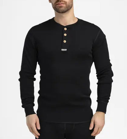 Aclima WarmWool - afabolur, hálfhnepptur ullarbolur herra, tveir litir