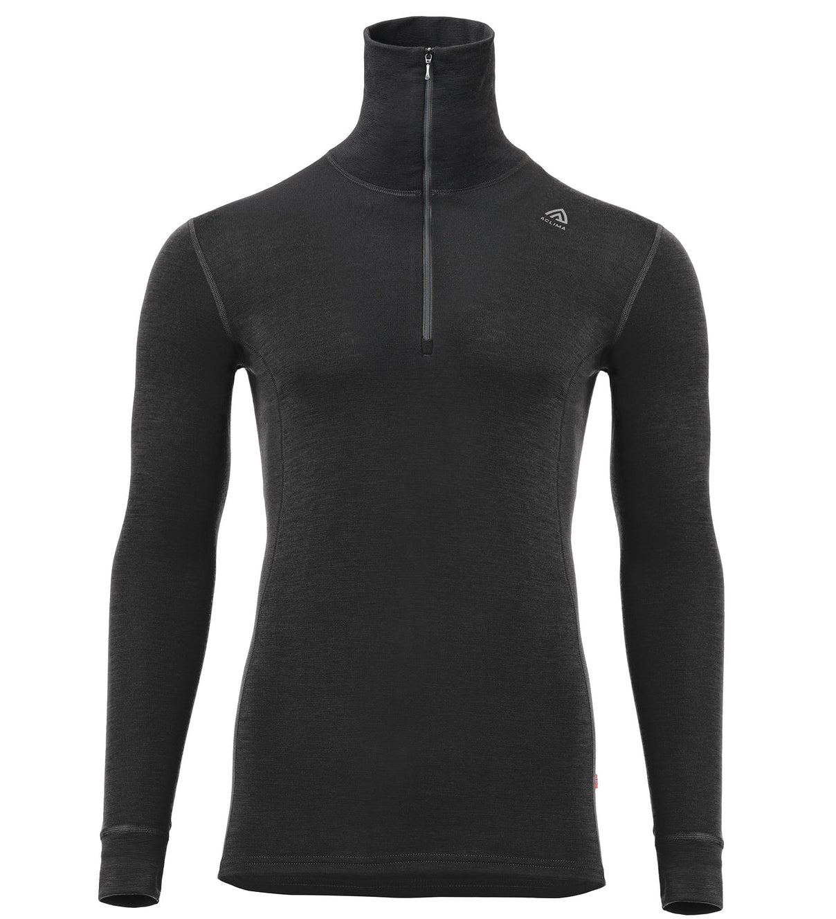 Aclima WarmWool - hálfrenndur ullarbolur með háum kraga, herra