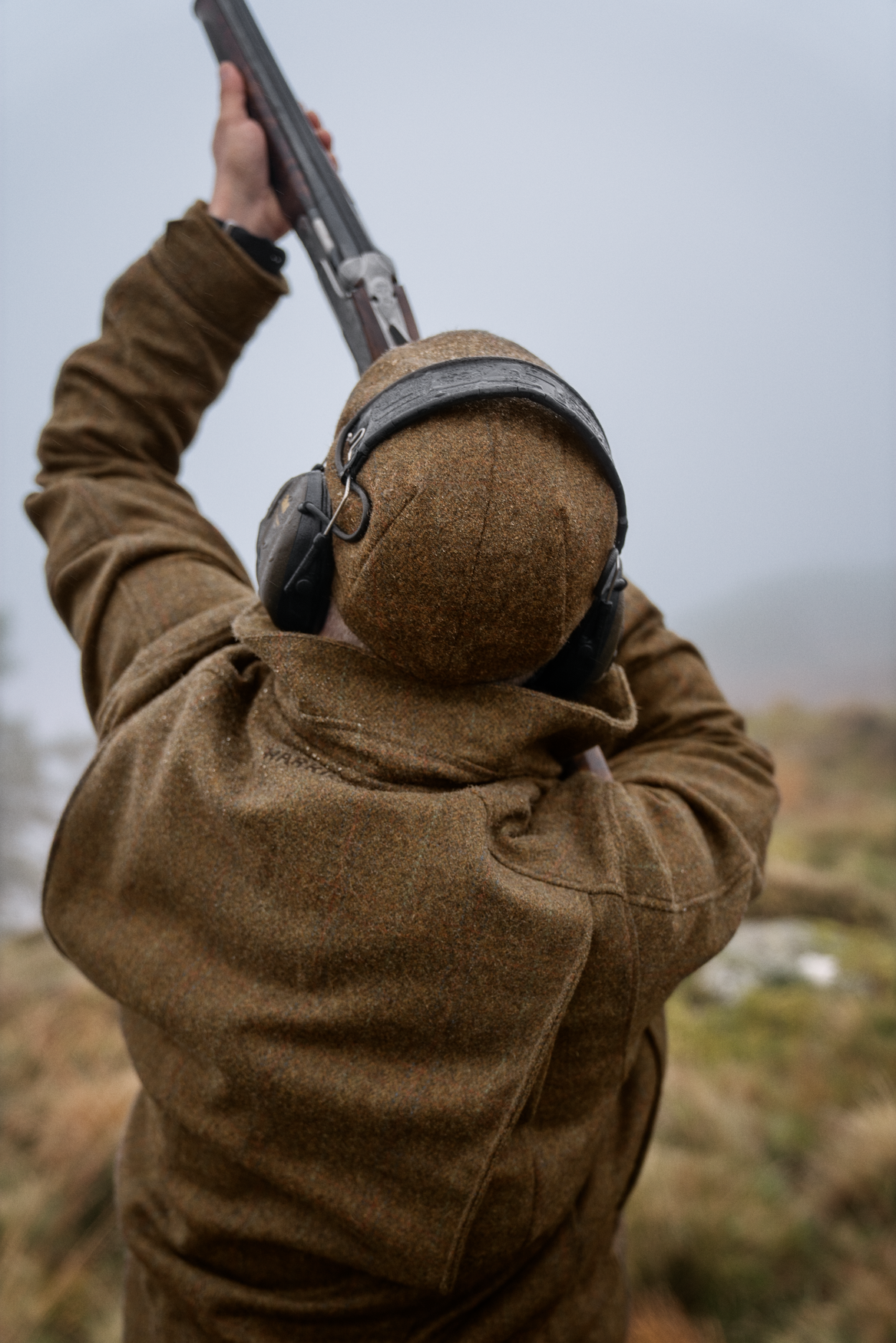 Härkila Kenmore GTX - vatnsheldur ullarjakki tweed, tveir litir