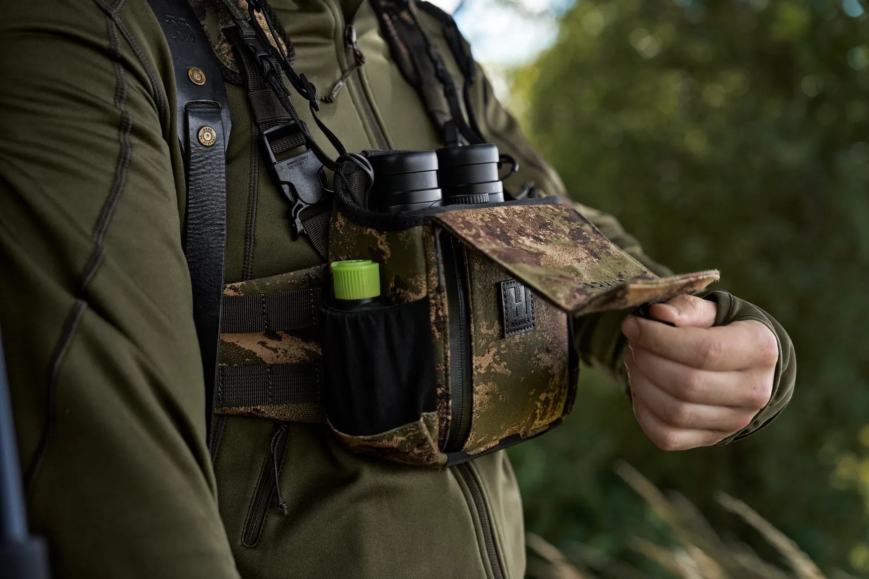 Härkila Bino Camo - Sjónaukastrappi með tösku