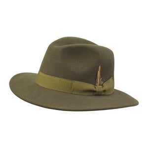 Laksen Heritage Fedora - ullarhattur, tveir litir