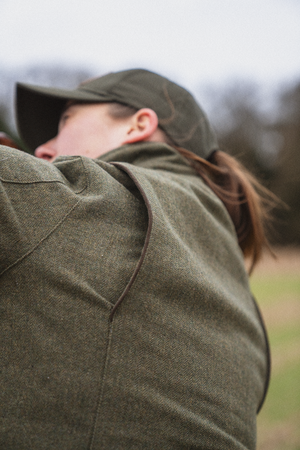 Seeland Hillside Harriet - dömujakki vatnsvarinn, tweed ullarblanda