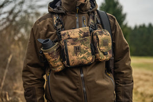 Härkila Bino Camo - Sjónaukastrappi með tösku